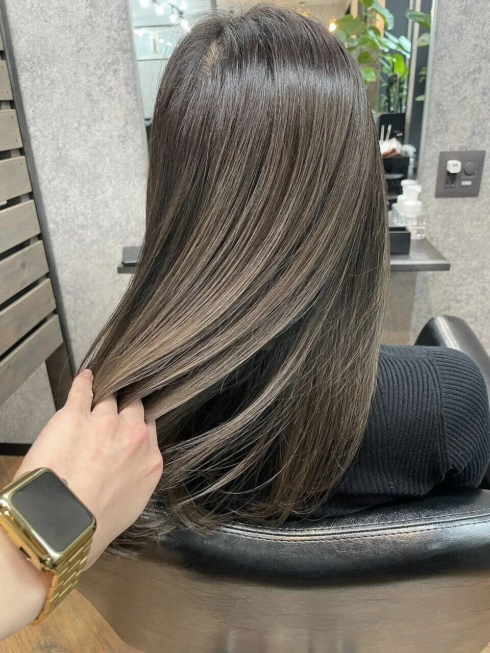 艶髪、酸性ストレート